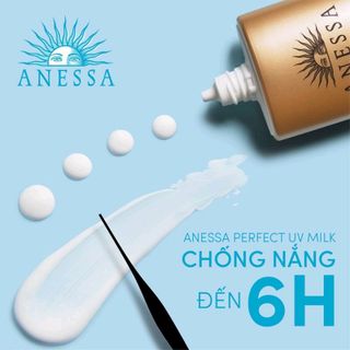 Sữa Chống Nắng Anessa Dịu Nhẹ Dành Cho Da Nhạy Cảm SPF50/PA 60ml