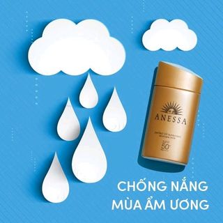 Sữa Chống Nắng Anessa Dịu Nhẹ Dành Cho Da Nhạy Cảm SPF50/PA 60ml