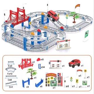 tàu lượn lắp ráp 88 chi tiết