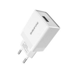 BOROFONE - Cóc Sạc Nhanh BA17A - 1 Cổng USB EU
