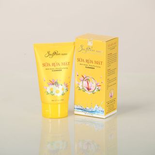 Sữa Rửa Mặt Cho Da Dầu Saffron Nano