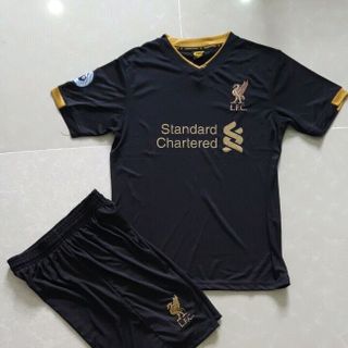 bộ đồ đá banh Liverpool đen 2019- 2020 giá sỉ