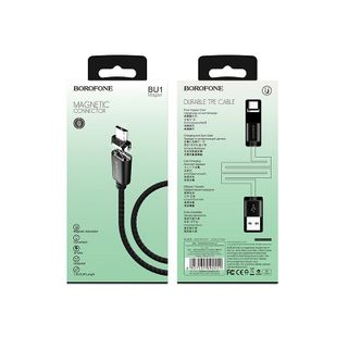 BOROFONE - Dây Cáp Sạc Từ Hít Nam Châm BU1 - Cổng Micro 12m