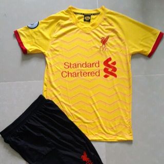 bộ đồ đá banh Liverpool vàng 2019 - 2020 giá sỉ