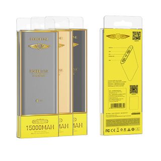 BOROFONE - Pin Sạc Dự Phòng BT19A - Dung Lượng 15000mAh Có Đèn Led