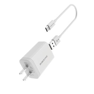 BOROFONE - Bộ Cóc Cáp Sạc BA13 - Cổng Type C 21A