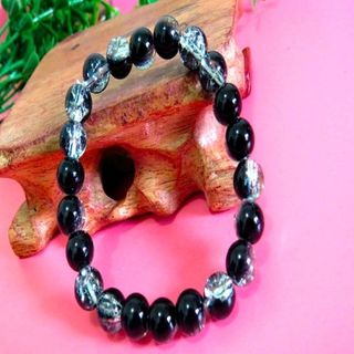 Vòng chuỗi đeo tay phong thủy hạt đá 8li Hạt đá tuyết