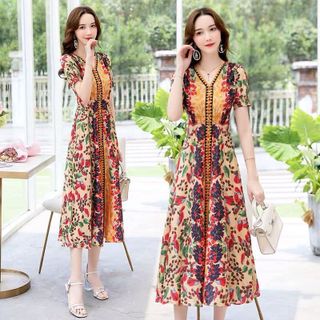 ĐẦM LỤA HỌA TIẾT