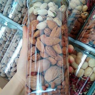 Hũ MIXED NUTS 06 Hạt Dinh Dưỡng Cao Cấp Hali Nuts - Siêu dinh dưỡng