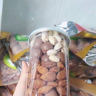 Hũ MIXED NUTS 06 Hạt Dinh Dưỡng Cao Cấp Hali Nuts - Siêu dinh dưỡng