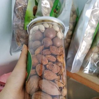 Hũ MIXED NUTS 06 Hạt Dinh Dưỡng Cao Cấp Hali Nuts - Siêu dinh dưỡng