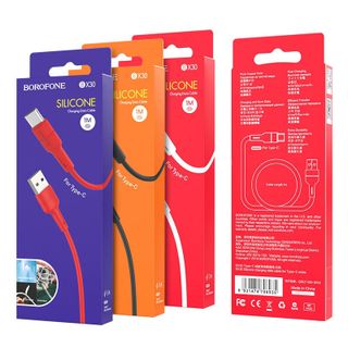 Dây Cáp Sạc BOROFONE BX30 BX-30 - Cổng Type C 1m