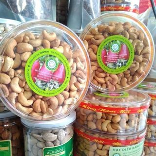 Hạt điều rang muối nguyên hạt đã tách vỏ cao cấp Hali Nuts