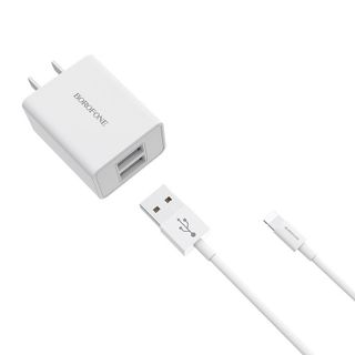 BOROFONE - Bộ Cóc Cáp Sạc BA16 - Cổng Lightning 21A