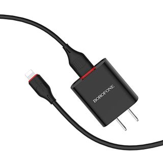 BOROFONE - Bộ Cóc Cáp Sạc BA20 - Cổng Lightning 21A US
