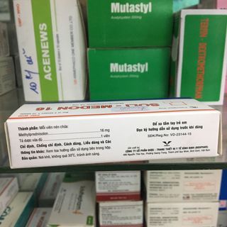 Soli Medon 16 Methylprednisolon 16mg