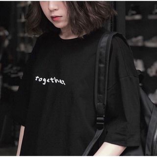 Áo thun from rộng tay lỡ