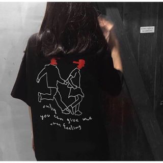 Áo thun from rộng tay lỡ