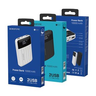 BOROFONE - Pin Sạc Dự Phòng BT21 - Dung Lượng 10000mAh Có Màn LCD