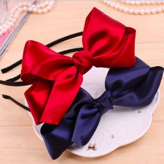 cài tóc nơ phong cách Hàn nơ lớn