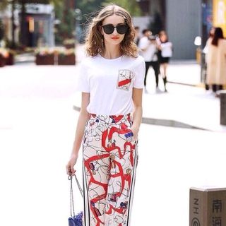 Áo thun quần lụa cao cấp
