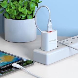 BOROFONE - Bộ Cóc Cáp Sạc BA20 - Cổng Type C 21A US