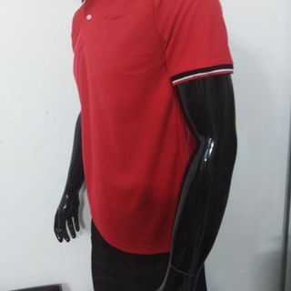 áo thun cá sấu pe đỏ tươi