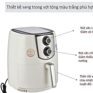 NỒI CHIÊN KHÔNG DẦU GLA-768
