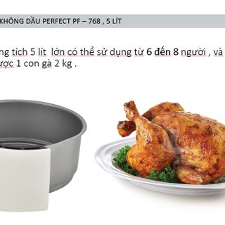 NỒI CHIÊN KHÔNG DẦU GLA-768