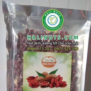 NHÂN ÓC CHÓ ĐỎ MỸ CAO CẤP HALI NUTS - SIÊU DINH DƯỠNG CHO MẸ VÀ BÉ