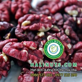 NHÂN ÓC CHÓ ĐỎ MỸ CAO CẤP HALI NUTS - SIÊU DINH DƯỠNG CHO MẸ VÀ BÉ