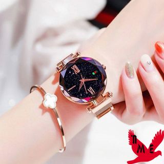 Đồng Hồ Nữ Dimini Phiên Bản Dây Nam Châm phù hợp với mọi kích cỡ tay