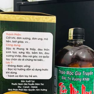 THUỐC XOA BÓP THẢO MỘC NAM