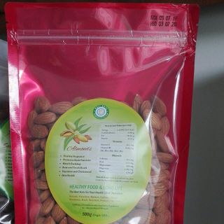 HẠNH NHÂN MỸ TÁCH VỎ CHƯA RANG CAO CẤP HALI NUTS