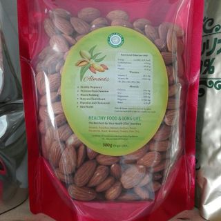 HẠNH NHÂN MỸ TÁCH VỎ CHƯA RANG CAO CẤP HALI NUTS