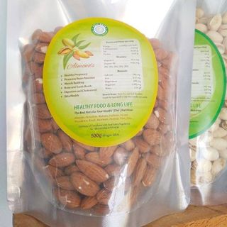HẠNH NHÂN MỸ TÁCH VỎ CHƯA RANG CAO CẤP HALI NUTS