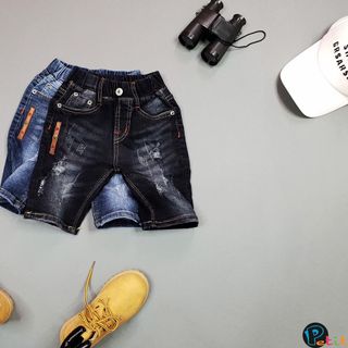 quần jean short siêu chất bé trai giá sỉ tphcm