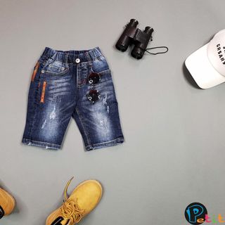 quần jean short siêu chất bé trai giá sỉ tphcm