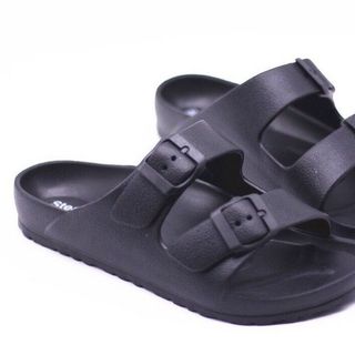 Dép nhựa nam nữ 2 quai ngang 2 khóa SM046