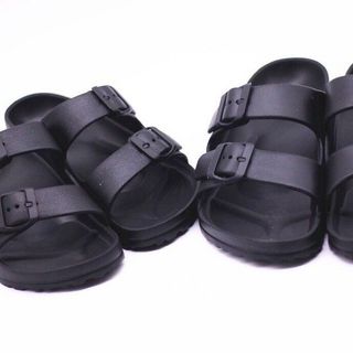 Dép nhựa nam nữ 2 quai ngang 2 khóa SM046