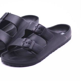 Dép nhựa nam nữ 2 quai ngang 2 khóa SM046