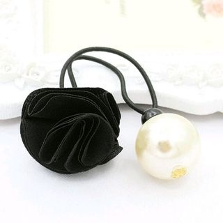 cột tóc hoa cột tóc phong cách Hàn