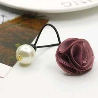 cột tóc hoa cột tóc phong cách Hàn