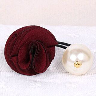 cột tóc hoa cột tóc phong cách Hàn