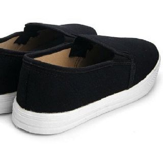 Giày nữ slip on vải trơn S171