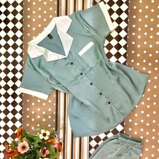 Pijama phối màu - Quần đùi