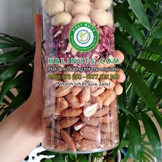 Mixed Nuts 4 Nhân Hạt Dinh Dưỡng Cao Cấp Hali Nuts giá sỉ​ giá bán buôn giá sỉ