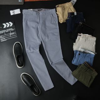 bán buôn quần kaki nam vải co giãn form slimfit chuẩn dáng