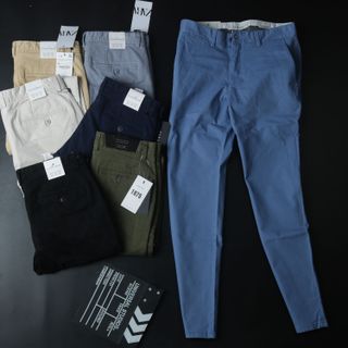 bán buôn quần kaki nam vải co giãn form slimfit chuẩn dáng