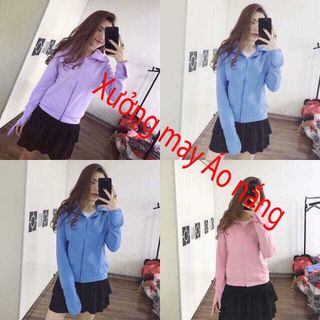 Áo chống nắng chất cotong
